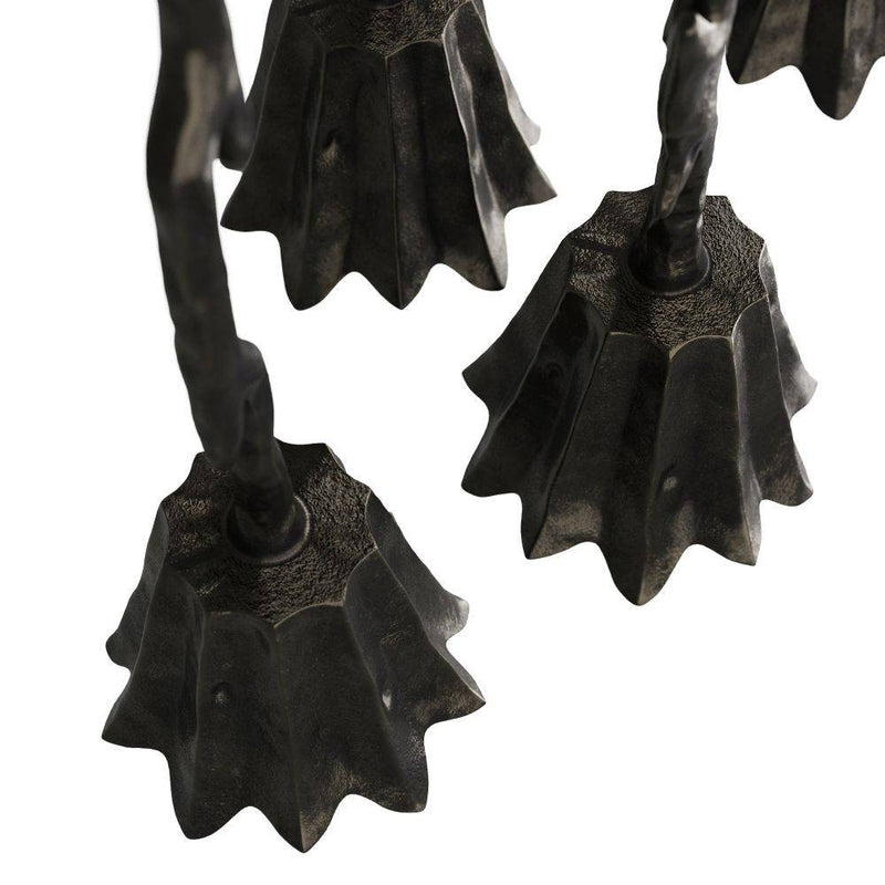 Arteriors ACI02 Candlesticks, Set of 5, Bronze
