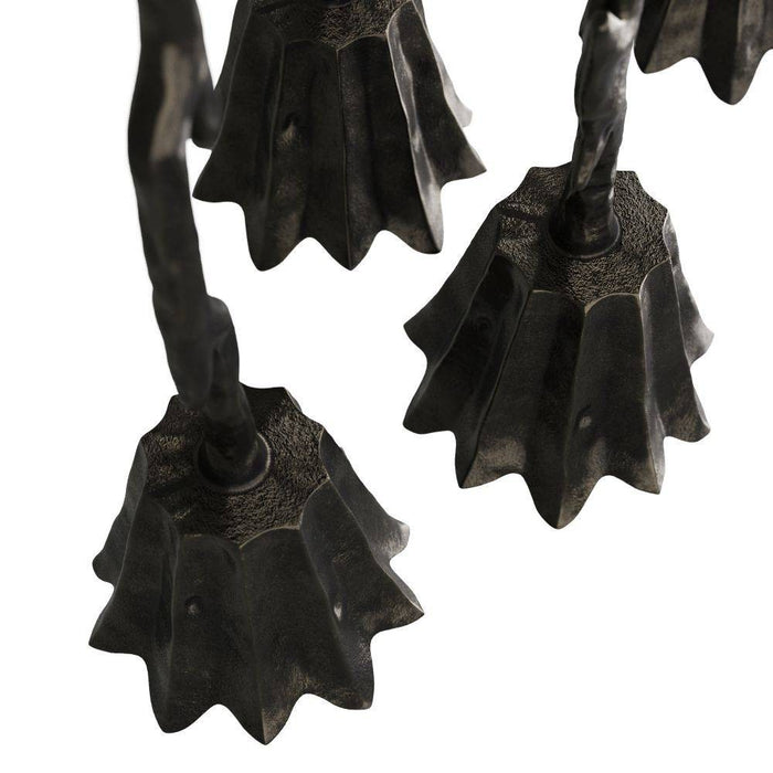 Arteriors ACI02 Candlesticks, Set of 5, Bronze