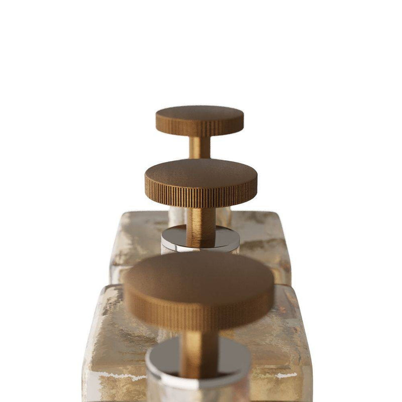 Arteriors ARI09 Decanters, Set of 3, Smoke Luster