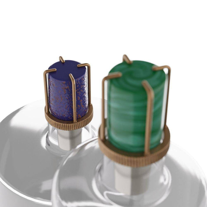 Arteriors ARI10 Decanters, Set of 2, Clear