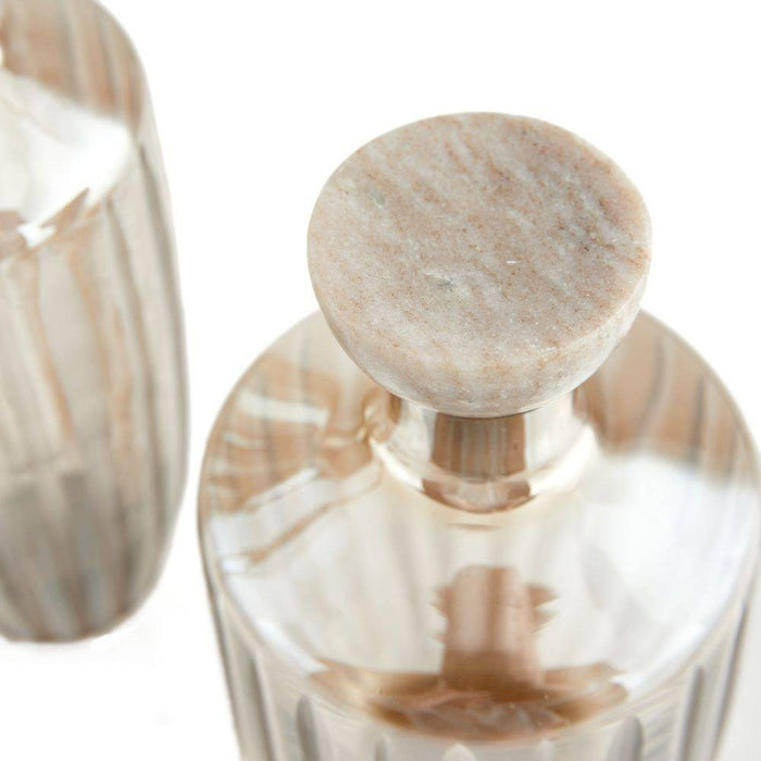 Arteriors ARI11 Decanters, Set of 2, Smoke Luster