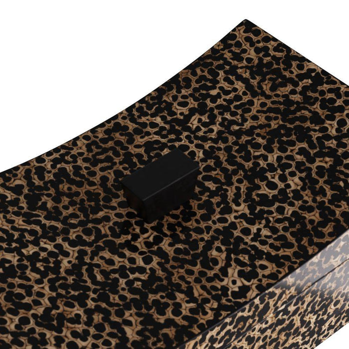 Arteriors ARS05 Box, Black & Ivory