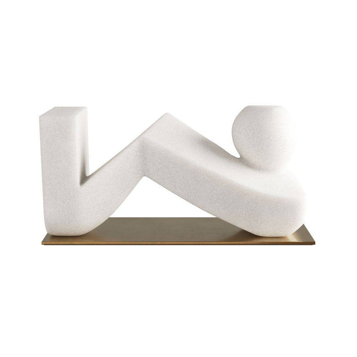 Arteriors ASC19 Sculpture, Ivory