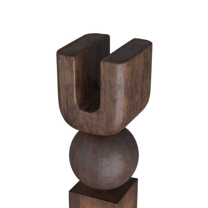 Arteriors ASS03 Sculpture, Walnut Stain