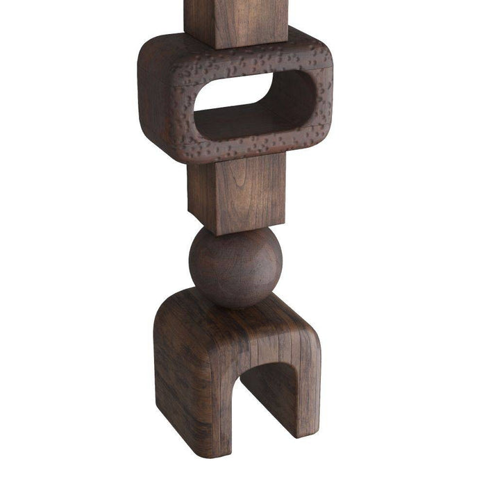 Arteriors ASS03 Sculpture, Walnut Stain
