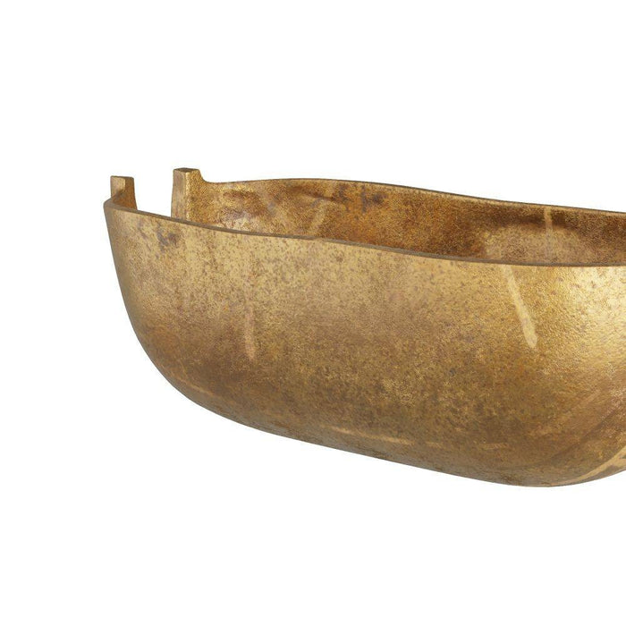 Arteriors ATI02 Centerpiece, Antique Brass