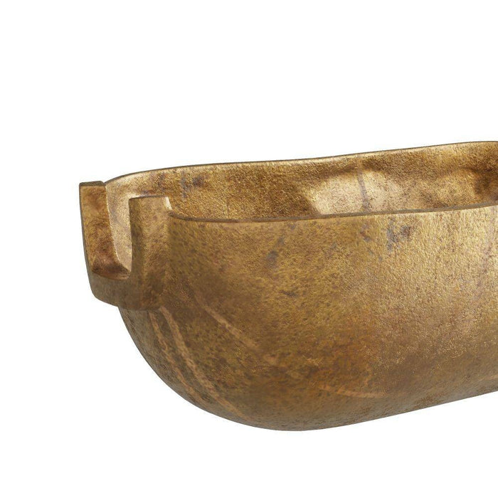 Arteriors ATI02 Centerpiece, Antique Brass