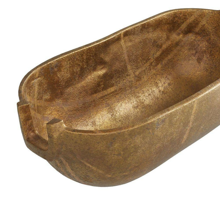 Arteriors ATI02 Centerpiece, Antique Brass