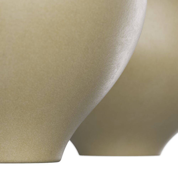 Arteriors AVE04 Sculptures, Set of 2, Olive