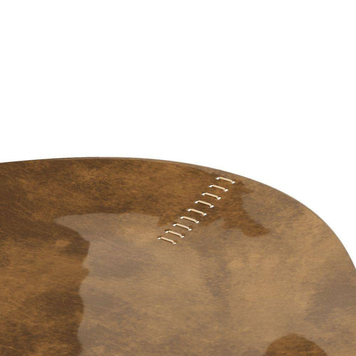 Arteriors AYI05 Tray, Vintage Brass