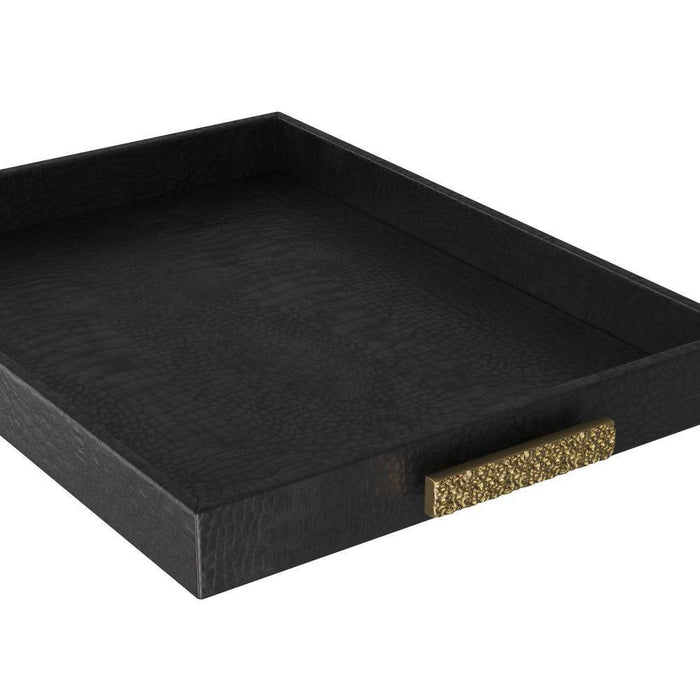 Arteriors AYI06 Tray, Black