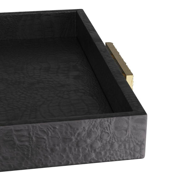 Arteriors AYI06 Tray, Black