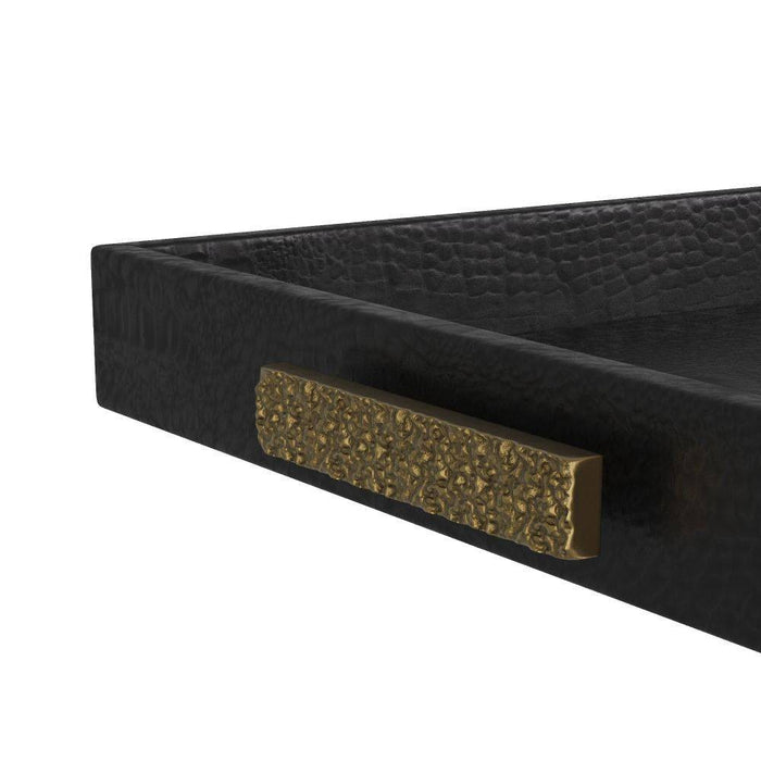 Arteriors AYI06 Tray, Black