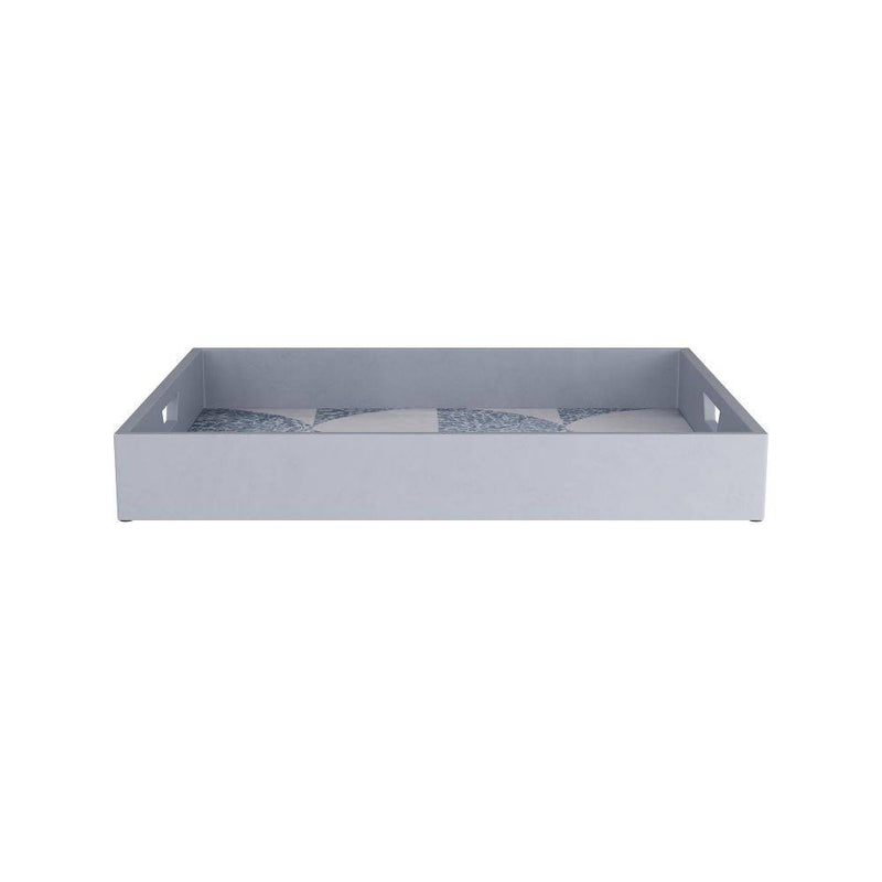 Arteriors AYS02 Tray, Slate Blue Mosaic