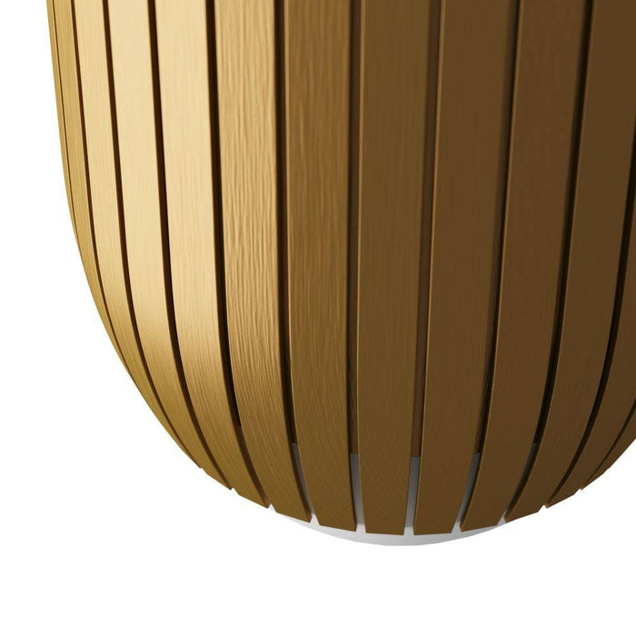 Arteriors DFC03 Flush Mount, Antique Brass