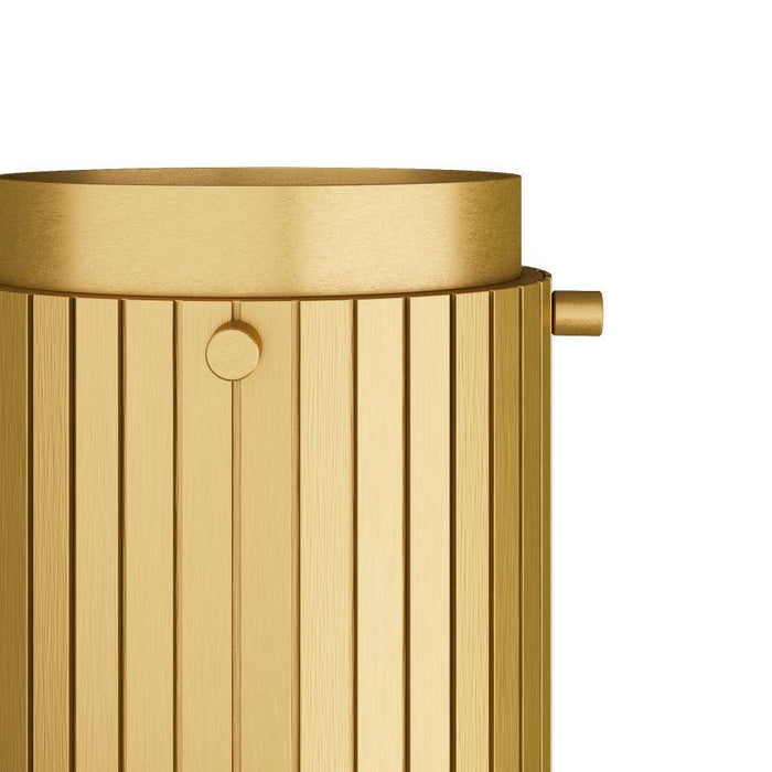 Arteriors DFC03 Flush Mount, Antique Brass