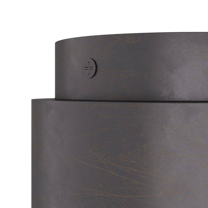 Arteriors DFC06 Flush Mount, English Bronze, Opal Glass