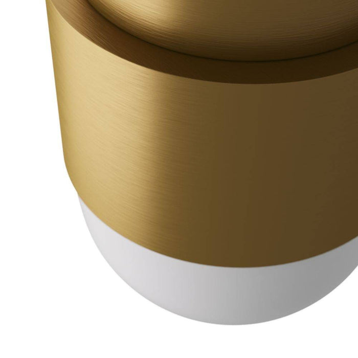 Arteriors DFC07 Flush Mount, Antique Brass