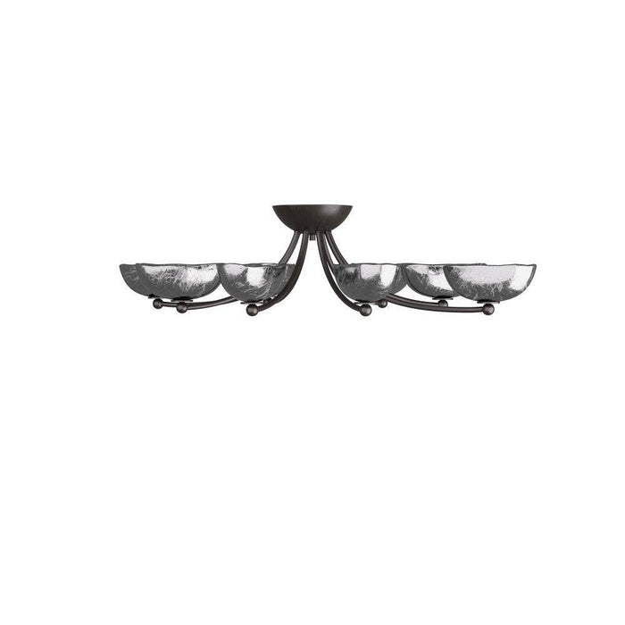 Arteriors DFC08 Flush Mount, English Bronze