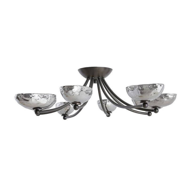 Arteriors DFC08 Flush Mount, English Bronze