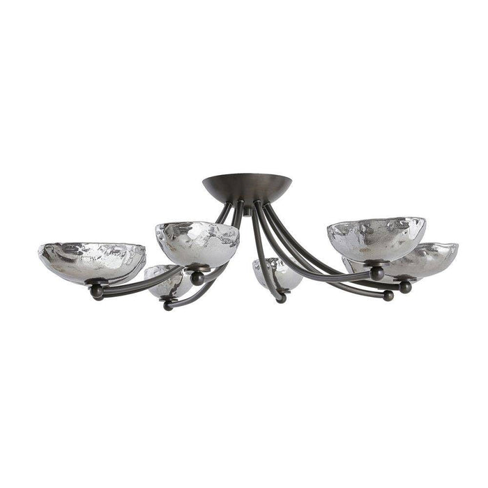 Arteriors DFC08 Flush Mount, English Bronze