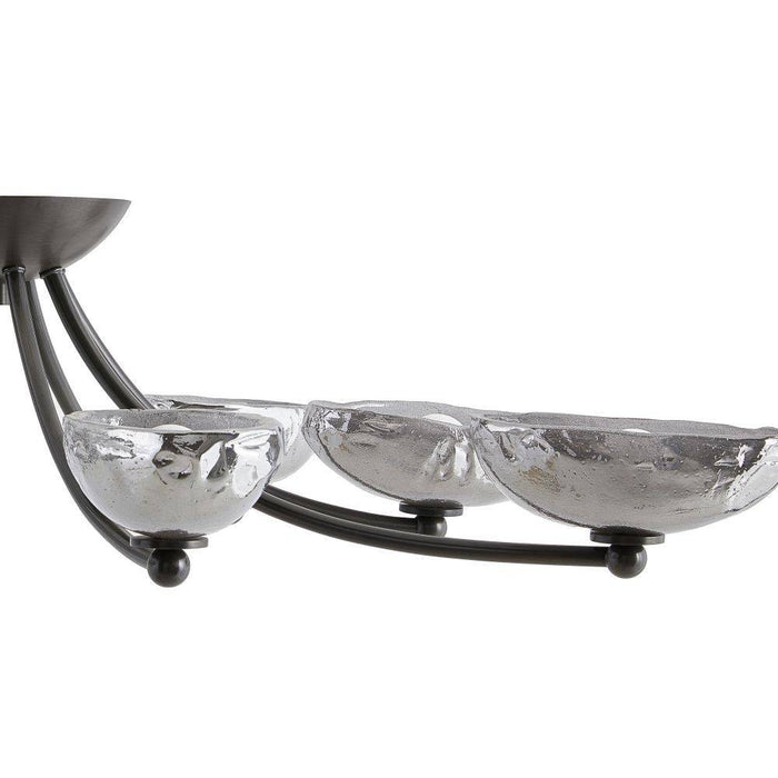 Arteriors DFC08 Flush Mount, English Bronze