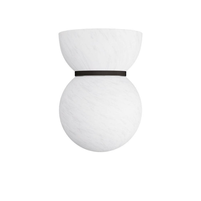 Arteriors DFC09 Flush Mount, Matte Swirl