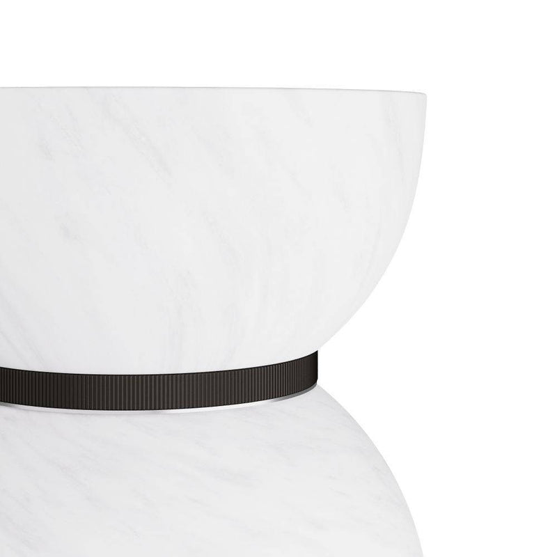 Arteriors DFC09 Flush Mount, Matte Swirl