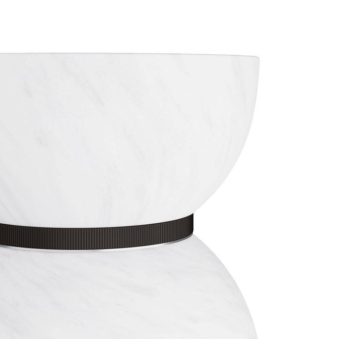 Arteriors DFC09 Flush Mount, Matte Swirl