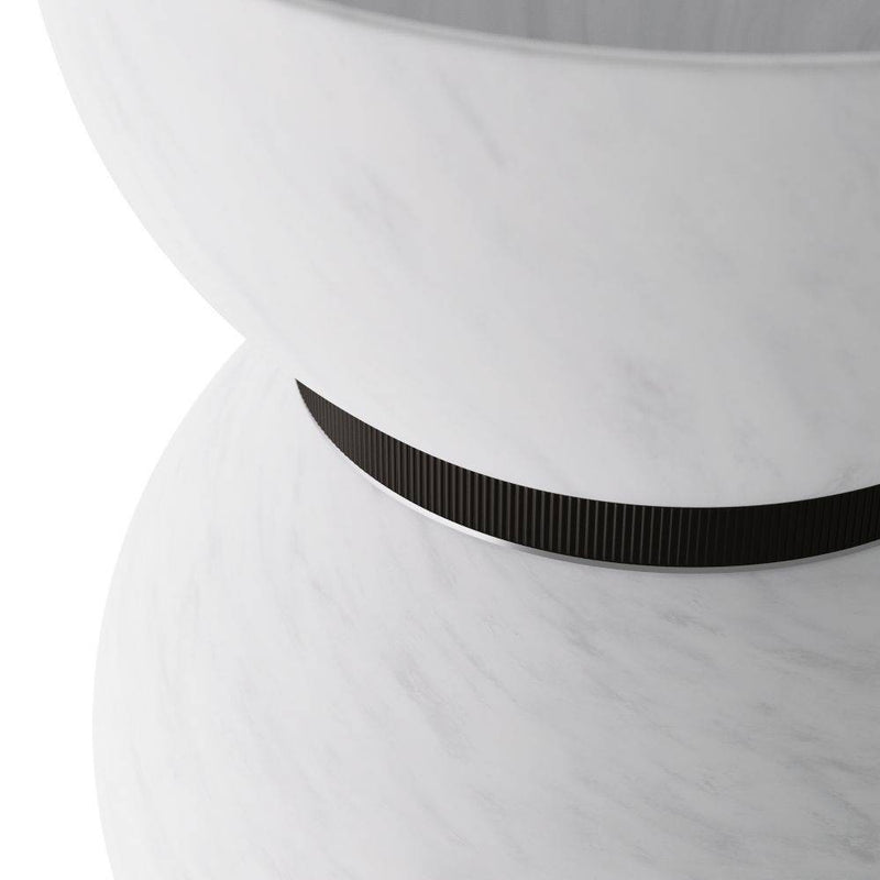 Arteriors DFC09 Flush Mount, Matte Swirl