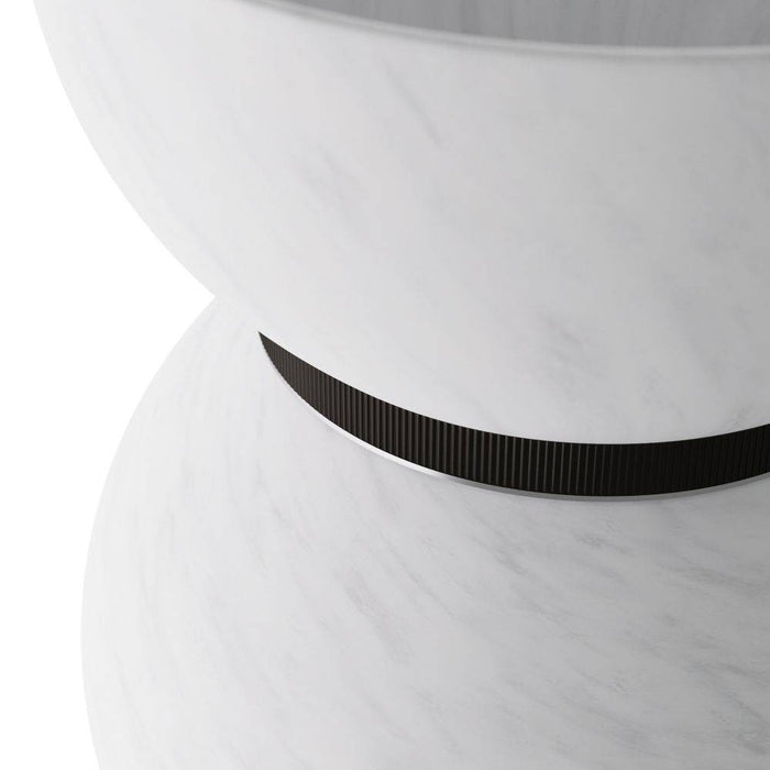Arteriors DFC09 Flush Mount, Matte Swirl