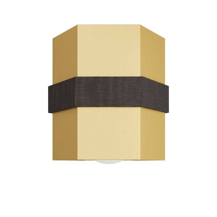 Arteriors DFC10 Flush Mount, Antique Brass