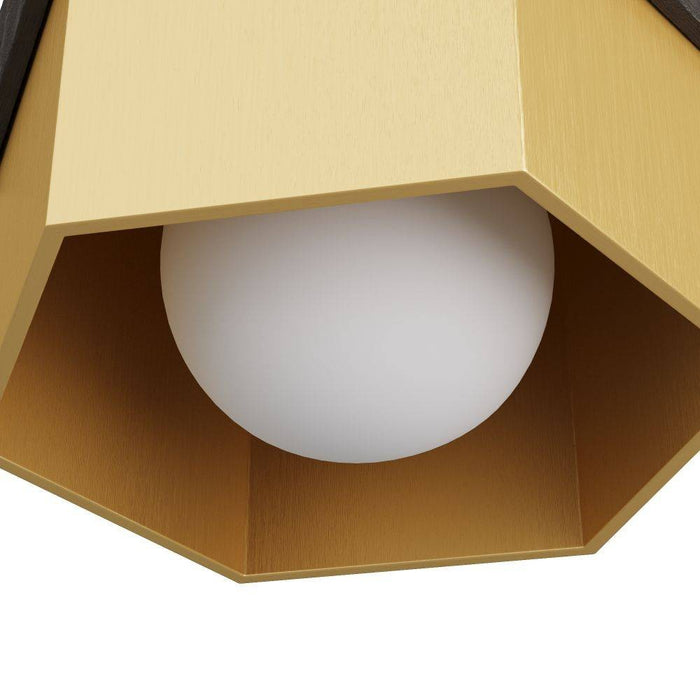 Arteriors DFC10 Flush Mount, Antique Brass