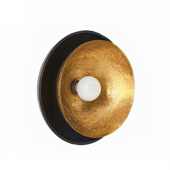 Arteriors DFI04 Flush Mount, Blackened Iron