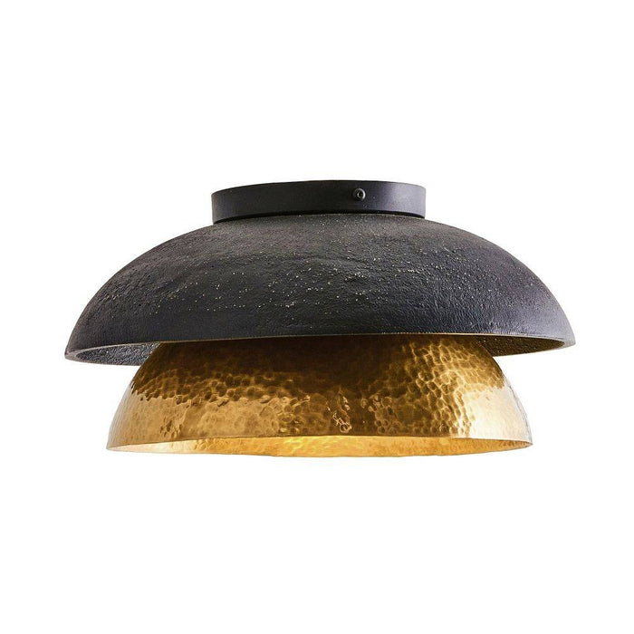 Arteriors DFI04 Flush Mount, Blackened Iron