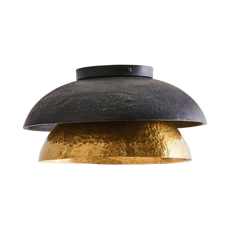 Arteriors DFI04 Flush Mount, Blackened Iron