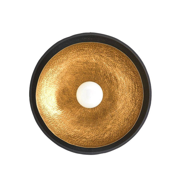 Arteriors DFI04 Flush Mount, Blackened Iron