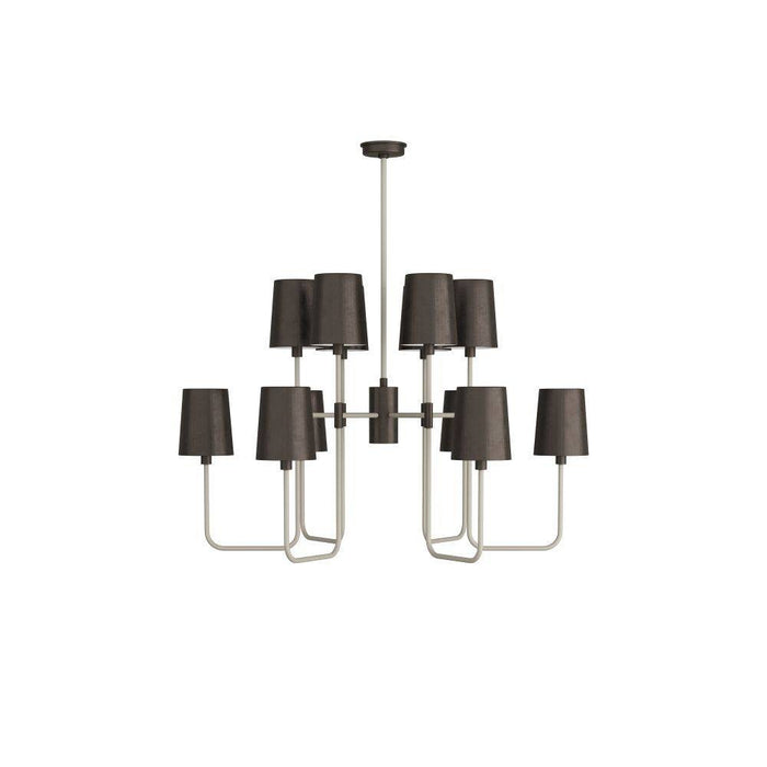 Arteriors DLC19 Chandelier, English Bronze