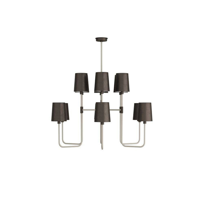 Arteriors DLC19 Chandelier, English Bronze