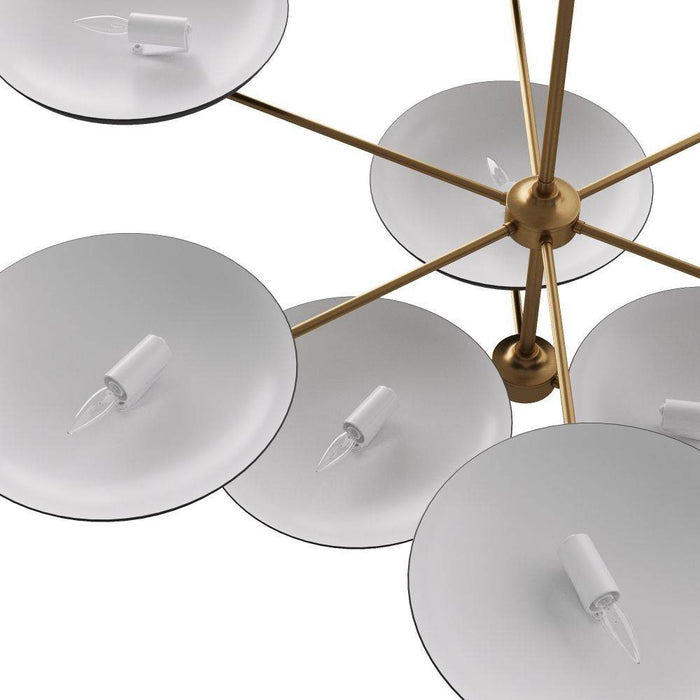 Arteriors DLC20 Chandelier, Bronze