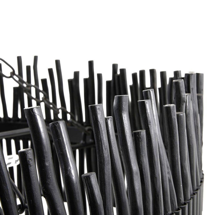 Arteriors DLS05 Chandelier, Black Stained