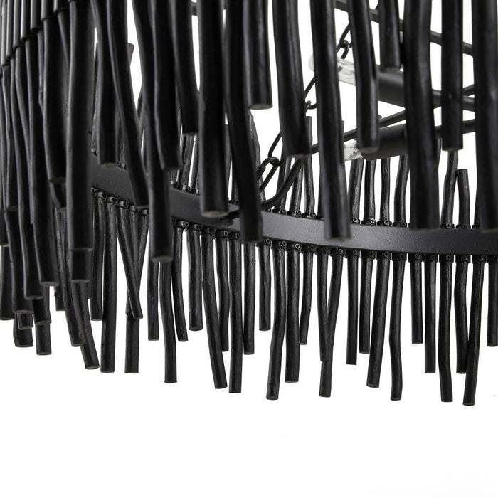 Arteriors DLS05 Chandelier, Black Stained