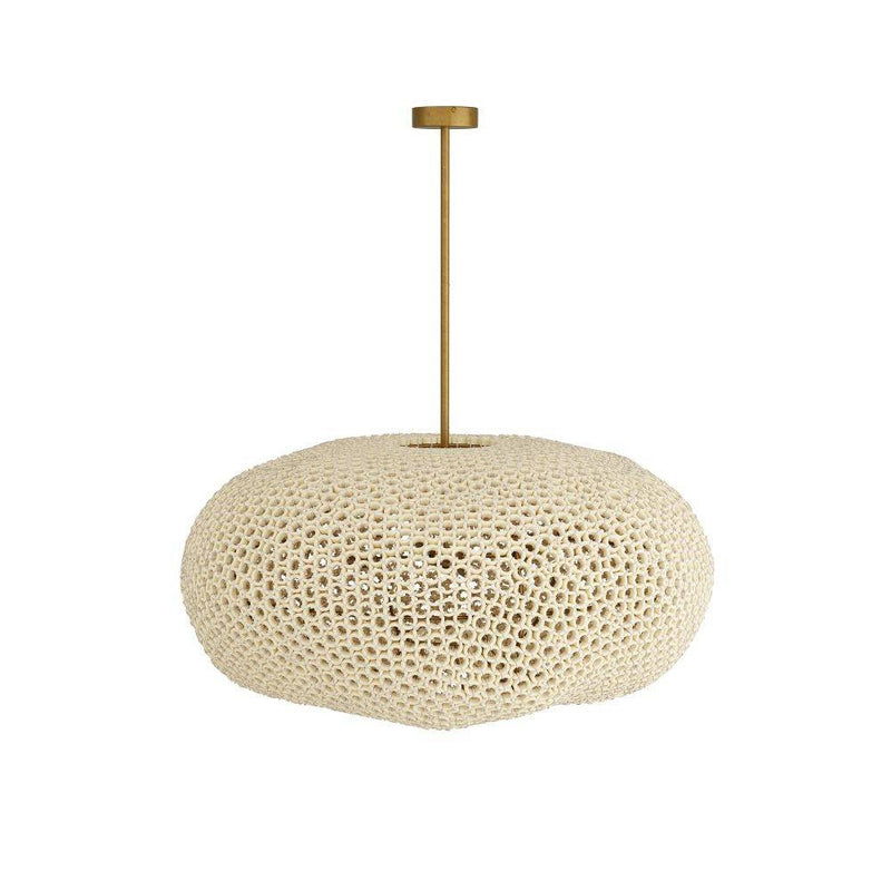 Arteriors DLS08 Chandelier, White