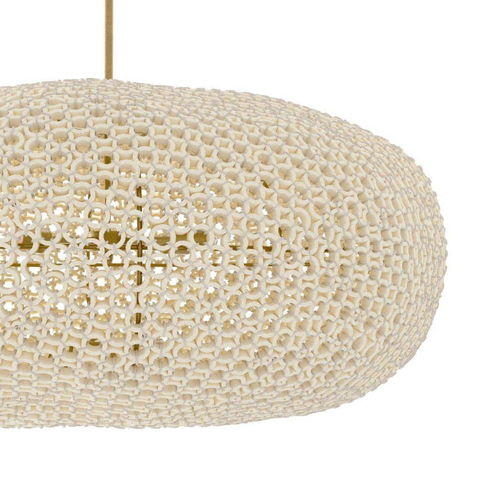 Arteriors DLS08 Chandelier, White