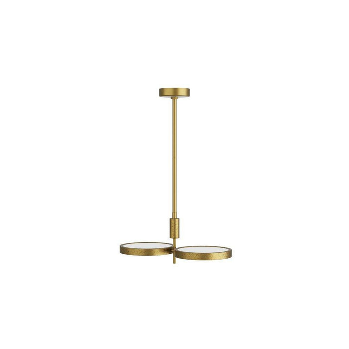 Arteriors DMC10 Chandelier, Antique Brass