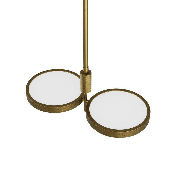 Arteriors DMC10 Chandelier, Antique Brass