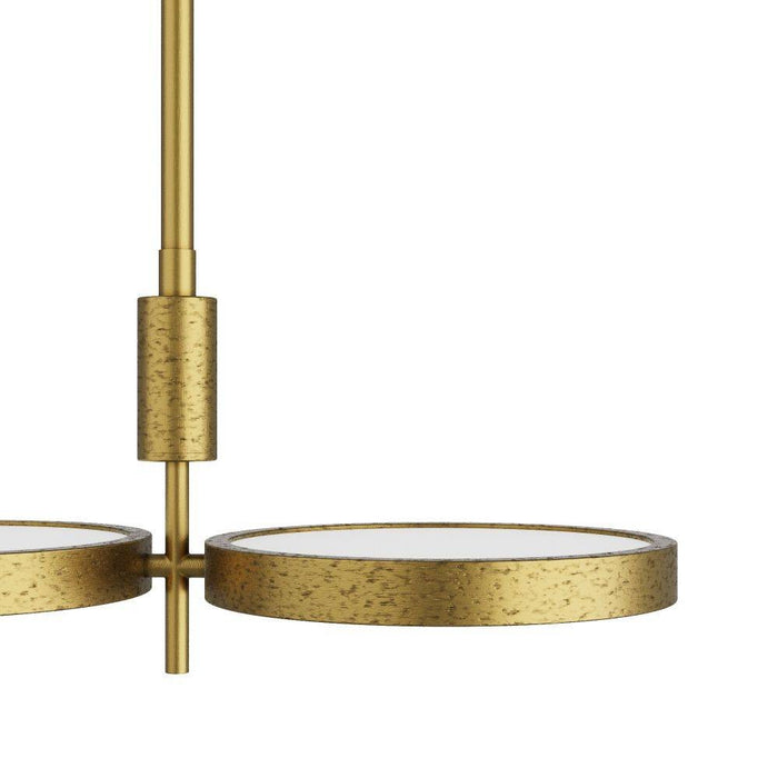 Arteriors DMC10 Chandelier, Antique Brass