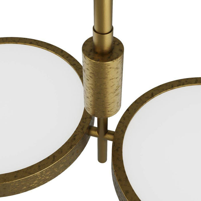 Arteriors DMC10 Chandelier, Antique Brass