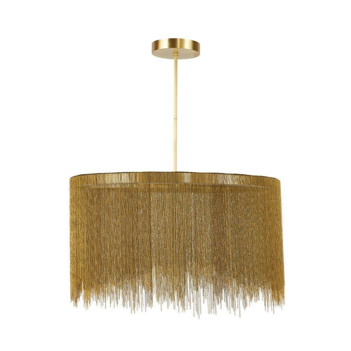 Arteriors DMC20 Chandelier, Antique Brass