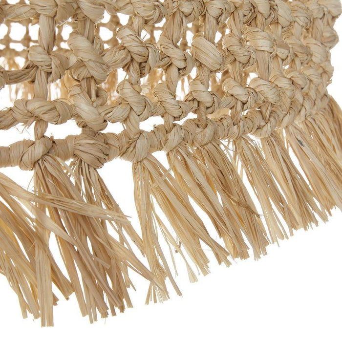 Arteriors DMS10 Chandelier, Natural Raffia